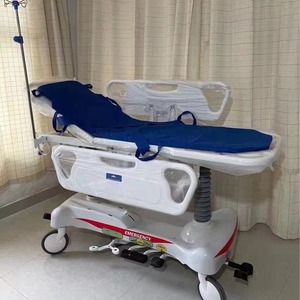 Kerry Emergency <b>Trolley</b> KR005 ABS Manual Transport Cart For Hospital Use - Product Image 1