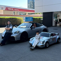 Mini Mr2 Lamborghini Go Kart Eléctrico Todoterreno de 4 Plazas, Velocidad Máxima de 80 km/h
