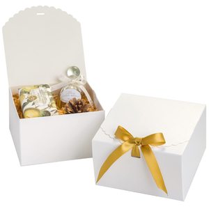Großhandel Faltbare Luxus-Geschenkboxen mit Band für Hochzeitsgeschenke Brautjungfern-Antragsbox für Präsente Kraftpapier-Geschenkboxen - Product Image 3