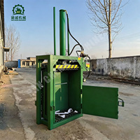 Presse à papier verticale certifiée CE pour centre de recyclage