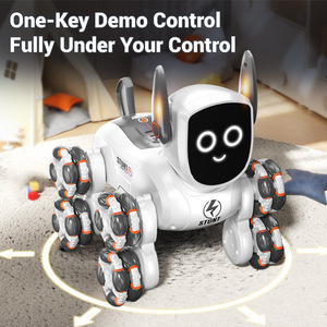 JJRC Q193, Robot Perro Multifuncional de Ocho Ruedas con Control Remoto Dual, Control Remoto por Gestos con la Mano, Autos de Acrobacias RC - Product Image 3