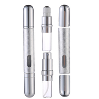 Vaporisateur rechargeable de voyage de 10ml et bouteille à rouleaux 2 en 1 atomiseur de parfum vide portable