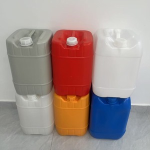 ถังพลาสติกทรงเหลี่ยมขนาด 25 ลิตร HDPE เกรดอาหาร แบบซ้อนได้ สำหรับบรรจุของเหลว - Product Image 3