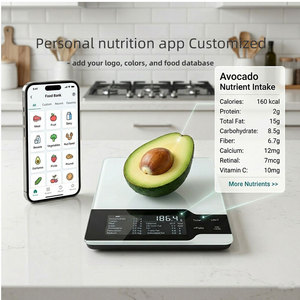 Báscula Digital Inteligente para Alimentos <span class=keywords><strong>de</strong></span> 10 kg, con Calculadora <span class=keywords><strong>de</strong></span> Calorías y Nutrición, Personalizable <span class=keywords><strong>de</strong></span> Fábrica en Guangdong - Product Image 2
