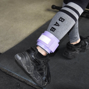 Sangles élastiques pour chevilles, pour l'entraînement des jambes et des hanches, bandes de fitness respirantes en nylon et néoprène, unisexe, taille unique, pour la protection sportive - Product Image 6