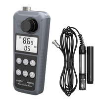 AE86061 Water Quality Tester Meter Detector Dissolved Oxygen Temp PH Nitrite Ammonia Nitrogen Analyzer for Fish Farm&Wastewater