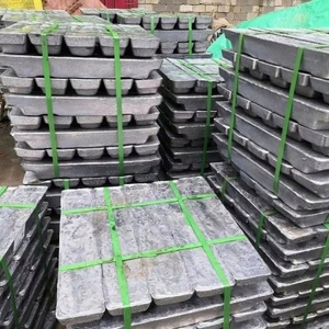แท่งตะกั่ว ตะกั่วบริสุทธิ์ 99.9% ปั๊มตะกั่วราคาถูก ไม่ผสมโลหะ CN;SHN 99.99 รูปทรงกุนด้า สีเทา อเมริกา ยุโรป ตะวันออกกลาง - Product Image 3