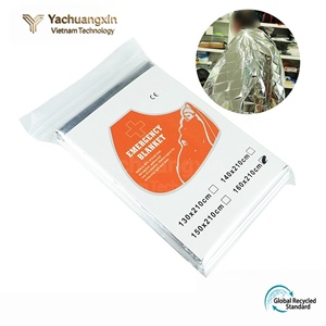 Couverture de premiers secours jetable et portable pour l'extérieur, couverture de survie, couverture d'urgence pour le camping, couverture isolante - Product Image 3