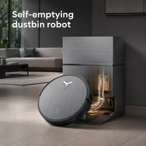 หุ่นยนต์ดูดฝุ่น ECOVACS DEEBOT X11 PRO OMNI พร้อมแท่น OMNI Station, 75 ° C น้ำยาถูพื้นร้อน, พาวเวอร์บูสท์ 1000 ตร.ม., AI YIKO, HEPA - Product Image 1