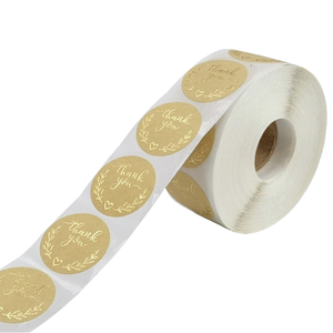 Personalized Product Custom Round <b>Stickers</b> Paper Vinyl Adhesive Waterproof <b>Sticker</b> Label Printing logo <b>Sticker</b> <b>Roll</b> - Product Image 2