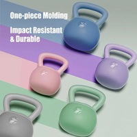 Pesas Rusas de Diseño de Lujo en Color Macaron, Equipo de Entrenamiento de Peso para Gimnasios y Boutiques de Fitness