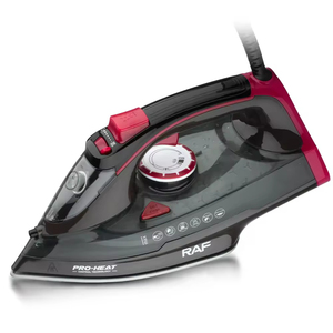 Fer à repasser électrique populaire en céramique à vapeur avec arrêt automatique, en acier inoxydable pour repassage à sec des tissus et vêtements, usage domestique - Product Image 3