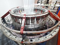 Machine à fabriquer des sacs en PP tissés / Métier à tisser circulaire à 6 navettes