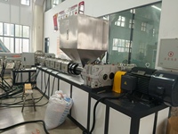 Granulateur-broyeur industriel à vis simple FOSITA pour le recyclage des déchets, avec contrôle PLC pour la production de granulés HDPE/LDPE/PP
