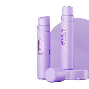 Rasoir électrique à double tête rechargeable USB unisexe pour l'épilation du corps entier, couleur violette - Product Image 5