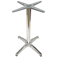 Pied de table en aluminium moulé léger et antirouille, support de table portable anti-corrosion pour hôtels, cafés et bistrots