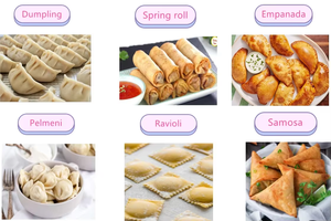 Industrial Multifunctional <b>Dumpling</b> Maker <b>Machine</b> with Motor Food Grade Stainless Steel 70 Pcs/Min Capacity - Product Image 4