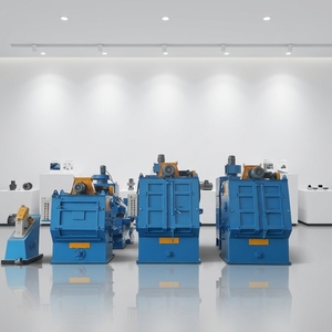 Machine <span class=keywords><strong>de</strong></span> sablage à bande transporteuse en caoutchouc Q32 certifiée CE avec livraison rapide pour le <span class=keywords><strong>nettoyage</strong></span> des boulons, des écrous et des ressorts - Product Image 3