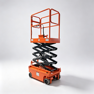 SAGA Mini-élévateur à ciseaux électrique autopropulsé de 20, 30 et 40 pieds avec certification CE - Product Image 3