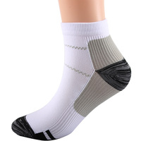 Chaussettes de compression pour hommes et femmes, en tricot élastique, pour fasciite plantaire, chaussettes de sport d'extérieur, collection automne, vente en gros