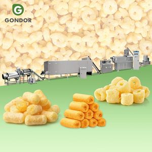 Máquina Extrusora de Doble Extrusión para la Producción de Snacks Inflados de Arroz y Maíz, Línea de Producción Automática para la Venta - Product Image 1