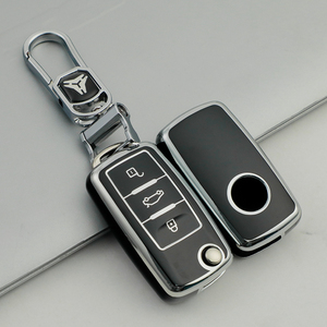 Custodia Protettiva Premium in TPU Morbido per Chiavi Auto Volkswagen Sagitar PASSAT CC Polo Skoda VW, Portachiavi e <span class=keywords><strong>Accessori</strong></span> - Product Image 3
