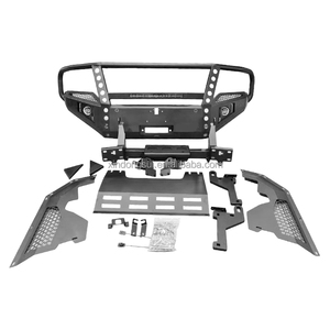 บาร์บัมเปอร์หน้าเหล็กเคลือบผงสำหรับ Toyota <span class=keywords><strong>Land</strong></span> <span class=keywords><strong>Cruiser</strong></span> LC300ผู้ผลิตที่เชื่อถือได้ - Product Image 4