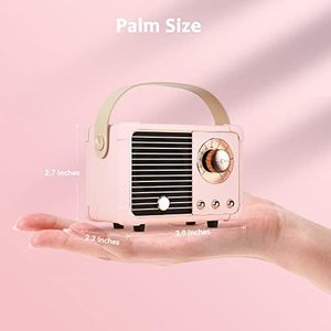 Retro Màu Xanh Răng Loa Với Old Fashioned Phong Cách Cổ Điển Boombox Khối Lượng Lớn Kết Nối Không Dây, TF Thẻ Và Mp3 Máy Nghe Nhạc - Product Image 3