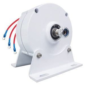 <span class=keywords><strong>Générateur</strong></span> <span class=keywords><strong>à</strong></span> aimant permanent 600W 12V/24V/48V 650RPM Triphasé sans balais AC pour systèmes éoliens et hydroélectriques DIY - Product Image 1