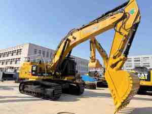 Excavadora hidráulica de cadenas CAT 349D2L de 49 toneladas, usada, original, con pocas horas de uso, para construcción pesada - Product Image 4