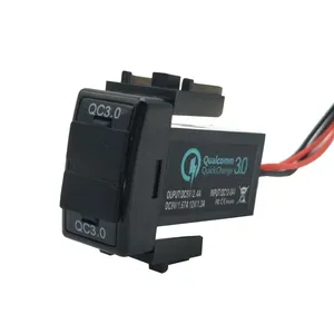 Adaptador usb duplo para carregamento, carregador rápido e rápido, 2 usb, soquete de interface para nissan x-trail sunny nv200 qashqai tiida