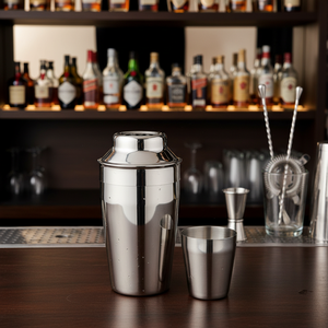 Set di 36 metallo Cocktail shaker & mixer Logo personalizzato 500ml/600ml capacità PC strumenti di barra in Silicone per Bartending professionale - Product Image 3
