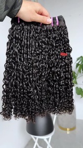 Lot de Cheveux Naturels Bruts Cambodgiens pour le Dropshipping, Bundles de Cheveux Humains Bouclés Crépus Birmans, Cheveux Crépus <span class=keywords><strong>Afro</strong></span> Bruts 4C 4B - Product Image 5
