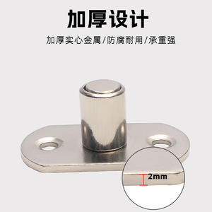 Posicionador de Puerta Corredera de Suzhou Science Popularization, Doble Rodamiento, Plástico y Acero Laminado en Frío, Diseño Moderno y Sencillo - Product Image 2
