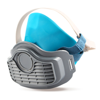 Respirez librement le masque respiratoire réutilisable masque de travail de poussière de ciment de ventilation pour protéger contre la poussière