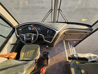 Bus urbains personnalisés 12M Transport de passagers Bus électriques Transport en commun 40/56 sièges Bus Euro 3 Véhicule routier diesel