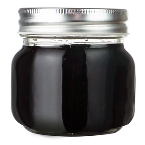 8OZ glass mason jar storage bottle preserving jar 250ml glass honey jar with tin plate lid