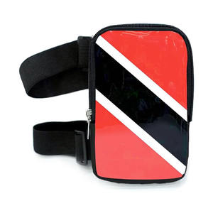 Sac de cuisse avec drapeau de la Trinité-et-Tobago, faible MOQ, pour le carnaval, les sports de plein air, sac de télé<span class=keywords><strong>phone</strong></span> pour la jambe - Product Image 1