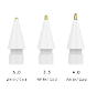Blanc/Or, 3.5*1