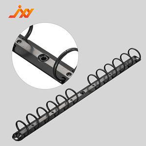 12 Lỗ Văn Phòng Notepad Kim Loại Snap Fastener Có Thể Tháo Rời Đục Cuốn Lịch Cuốn Sách Chống Gỉ Nickel Mạ 355Mm Chiều Dài Chất Kết Dính <span class=keywords><strong>Clip</strong></span> - Product Image 4