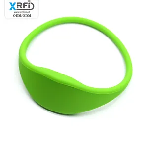 Braccialetto RFID personalizzato impermeabile per controllo accessi RFID blocco armadietto braccialetti per Fitness Spa