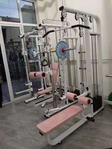 Entraîneur tout-en-un à traction haute et basse Équipement de gymnastique pour femmes <span class=keywords><strong>Machine</strong></span> de façonnage de l'acier à haute position avec fonction d'<span class=keywords><strong>exercice</strong></span> des bras - Product Image 5