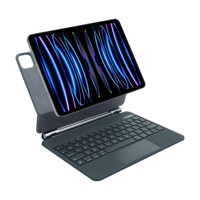 RUIDIAN Tablette Clavier Magique Touchpad Clavier pour iPad Pro iPad Air 10.9 11 pouces Compatible Personnalisable Arabe