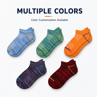 Chaussettes de sport pour hommes et femmes, respirantes, en coton tricoté, séchage rapide, chaussettes de course printanières avec logo