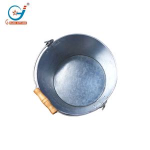 Toptan doğrudan satış 1.5 galon yuvarlak Metal bira buz kovaları tatil parti için kolu ile - Product Image 5