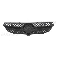 For Mercedes Benz CLK W209 2003-2009 AMG Style Car Bumper Grill Racing Grills Decorative Strips Front Bumper Grill Exterior Part