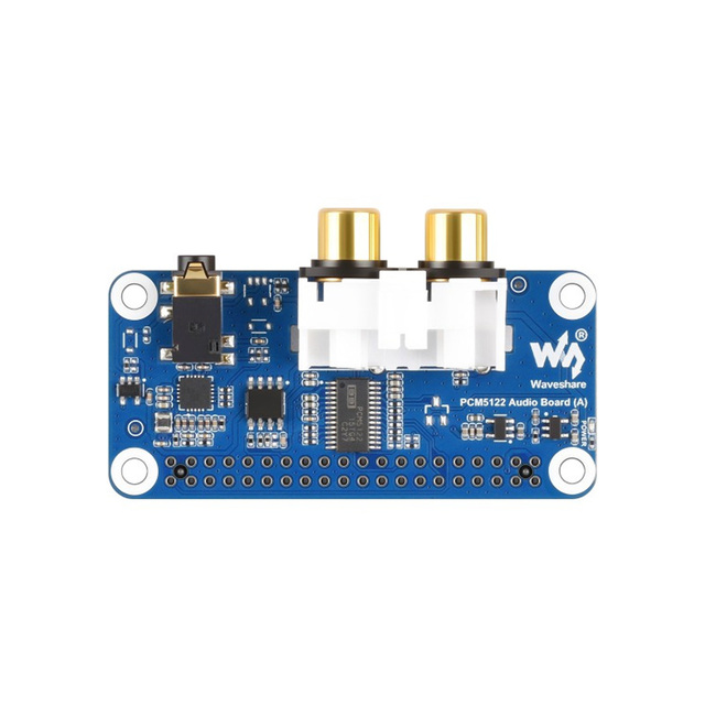 PCM5122 HIFI I2S DAC Audio Board for Raspberry Pi Based on Raspberry Pi 40PIN GPIO Header Stereo Encoding / Decoding