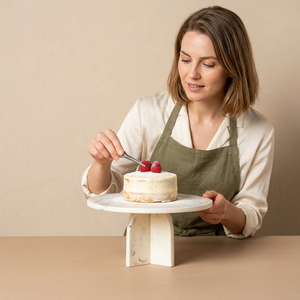 Modern Luxury British Style Custom-Size Resin Cake Stand High Quality <b>Tray</b> Inset Dishwasher Safe Oven Safe Handmade Collection - Product Image 1