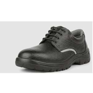 Chaussures de sécurité en cuir pour hommes de qualité supérieure, avec embout en acier et semelle en PU, pour les applications de construction et d'usine, disponibles à la vente - Product Image 5