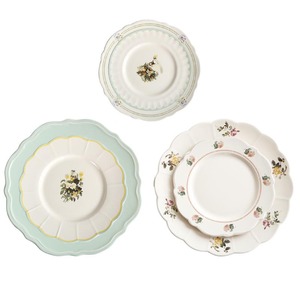 Assiettes à dîner en céramique vintage Solhui, assiettes à steak, assiettes à dessert et plats - Product Image 2